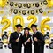 Class of 2026 Graduation Decorations Set - Black & Gold "We Are So Proud of You" Party Kit - Includes Fabric Backdrop, Grad Banner, Hanging Swirls & Balloons - Complete High School & College Supplies